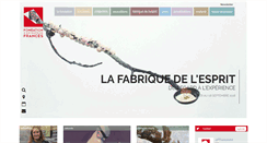 Desktop Screenshot of fondationfrances.com